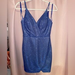 Blue Sparkle Dress